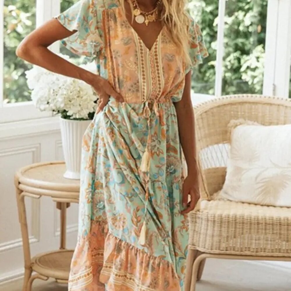 BOHEMIAN MAXI DRESS